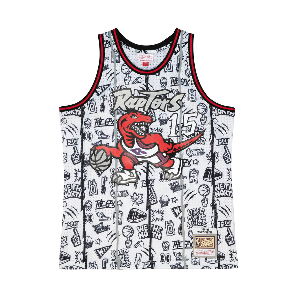 Men's Mitchell & Ness Tracy McGrady Purple Toronto Raptors 1998-99 Hardwood  Classics 75th Anniversary Diamond Swingman Jersey