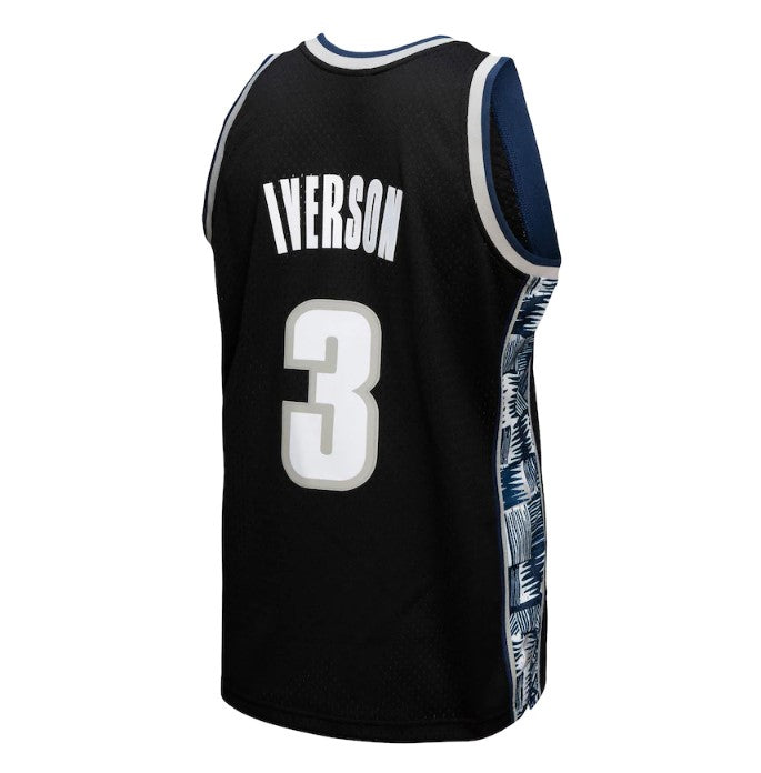 Men's Mitchell & Ness NBA Allen Iverson Georgetown Hoyas 1995/96