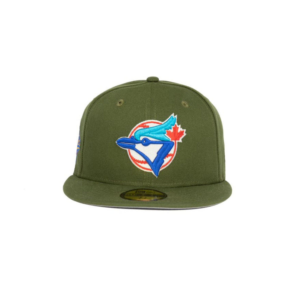 TorontoBlueJays 1993 World Series #NewEra 59Fifty Fitted in Green and  #PinkUnderBrim.