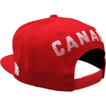 Toronto Raptors Mitchell & Ness Canada Day Mascot Snapback Adjustable Hat - Red