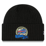 Buffalo Bills New Era 2022 Salute to Service Knit Hat - Black