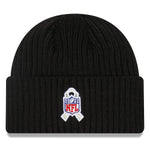 Buffalo Bills New Era 2022 Salute to Service Knit Hat - Black