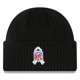 Buffalo Bills New Era 2022 Salute to Service Knit Hat - Black