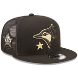 New Era Toronto Blue Jays 2022 All-Star Game 9Fifty Snapback- Black & Metallic Gold