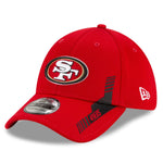 San Francisco 49ers 2021 Sideline Historic 39THIRTY Stretch Fit Hat- Red
