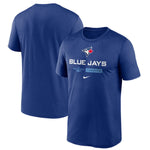 Youth Toronto Blue Jays Nike 2022 Postseason Collection Dugout T-Shirt - Navy