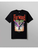 PAPER PLANE FORWARD MOTION TEE BLACK