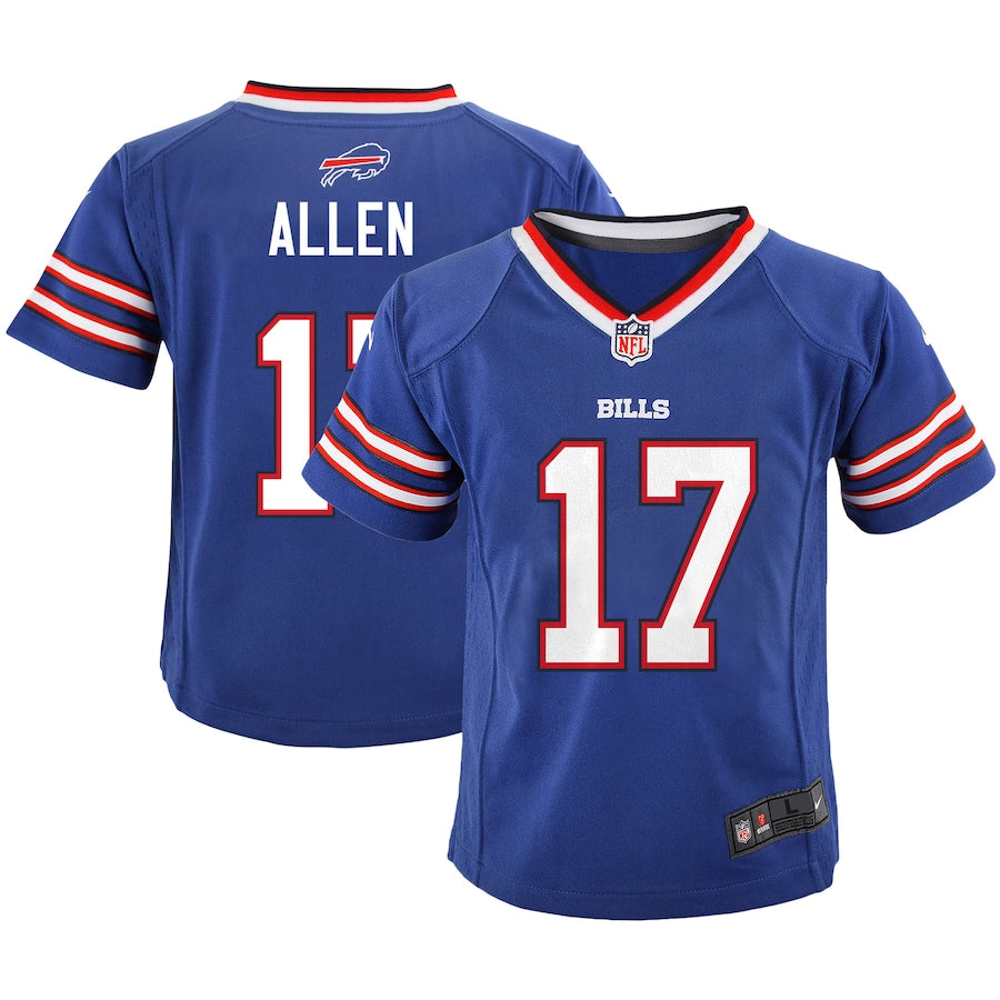 Preschool Nike Josh Allen Royal Buffalo Bills - Game Jersey
