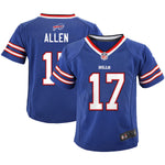 Preschool Nike Josh Allen Royal Buffalo Bills - Game Jersey