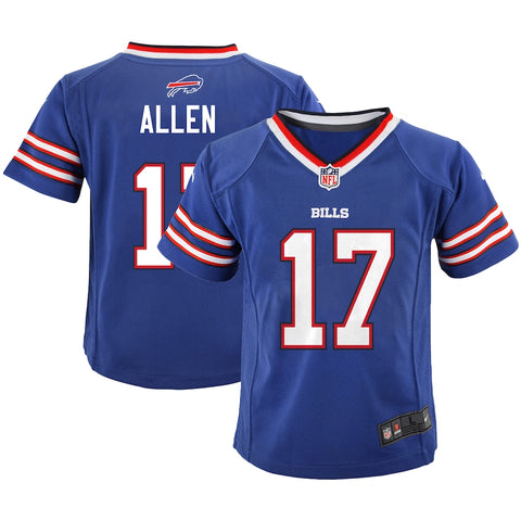 Preschool Nike Josh Allen Royal Buffalo Bills - Game Jersey