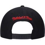 Men's Mitchell & Ness Black Toronto Raptors Foundation Script Snapback Hat