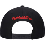 Men's Mitchell & Ness Black Toronto Raptors Foundation Script Snapback Hat