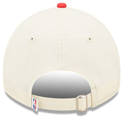 New Era Toronto Raptors 2022 NBA Draft 9Twenty Adjustable Hat - Cream/Red