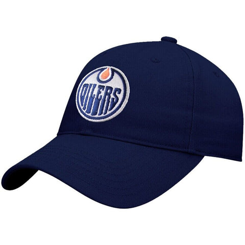 Men's American Needle Navy Edmonton Oilers Blue Line - Adjustable Hat