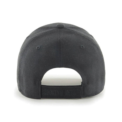 Brooklyn Nets '47 MVP Adjustable Hat- Black/Black