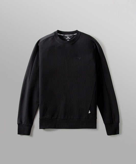 PAPER PLANE CHROMATIC BLACK CREWNECK