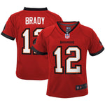 Toddler Nike Tom Brady Red Tampa Bay Buccaneers - Game Jersey