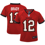 Toddler Nike Tom Brady Red Tampa Bay Buccaneers - Game Jersey