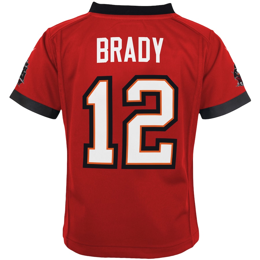 Toddler Nike Tom Brady Red Tampa Bay Buccaneers - Game Jersey