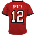 Toddler Nike Tom Brady Red Tampa Bay Buccaneers - Game Jersey