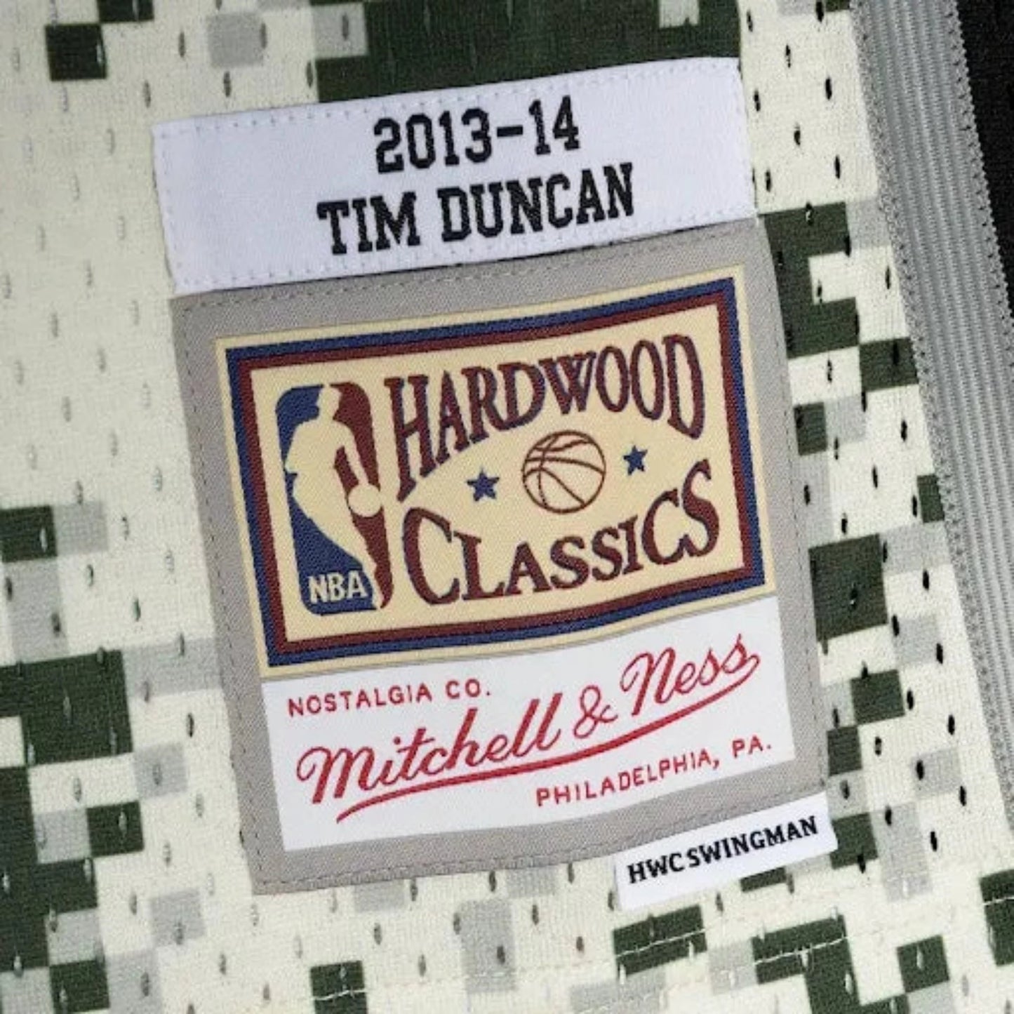 Tim Duncan #21 San Antonio Spurs Mitchell & Ness Hardwood Classics Swingman Jersey –  2014 Alternate